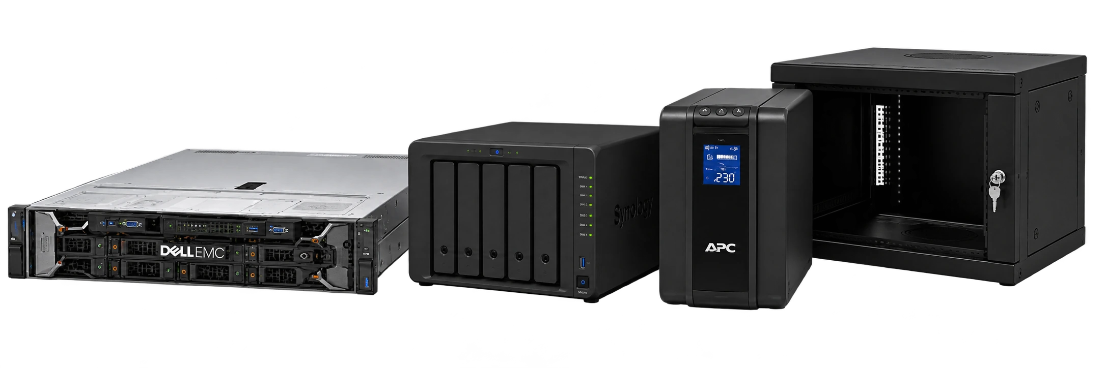 Serverska oprema — rack server, storage jedinica, UPS i rack orman